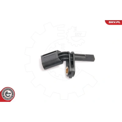 Kuva ESEN SKV 06SKV027 ABS Anturi Etuakseli 2 napaa 12V Sähköinen musta Soikea Uros VOLKSWAGEN: Passat B7 Variant, Transporter 5, Amarok Pick up