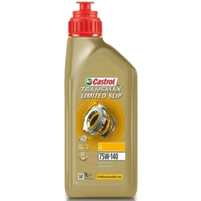 Kuva CASTROL Transmax Limited Slip LL 15F1E6 Voimansiirtoöljy 1 75W 140 API GL 5 MERCEDES BENZ: C sarja Sedan, Vito Bussi, ML sarja, AUDI: A4 B7 Avant