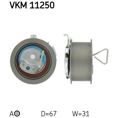 Kuva SKF VKM 11250 Kiristysrulla, Hammashihnat VOLKSWAGEN: Passat B5 GP Variant, Sedan, Golf Plus / Crossgolf, SEAT: Alhambra I