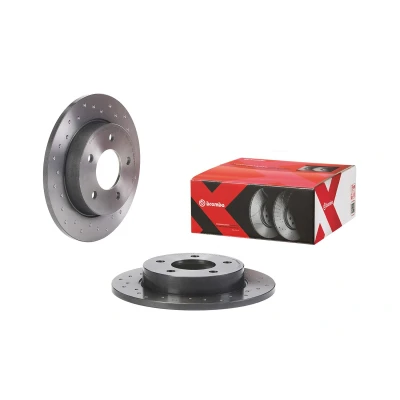 Kuva BREMBO 08.A029.1X Jarrulevyt 265 11 5 täysi, reijitetty pinnoitettu MAZDA: 5, 3 Hatchback, Sedan