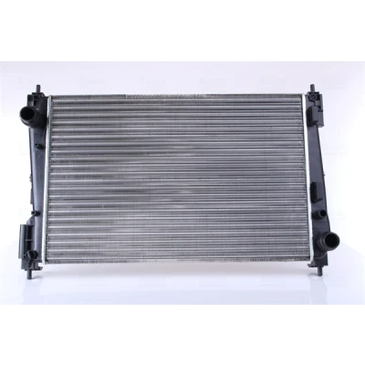 Kuva NISSENS 61915 Jäähdytin Alumiini 625 415 34 Jäähdytysrivat mekaan. kiinnitetyt OPEL: Corsa D Hatchback, FIAT: Grande Punto Hatchback