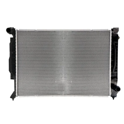 Kuva THERMOTEC D7A018TT Jäähdytin ajoneuvoille ilmastointilaitteella tai ilman 455 630 34 Käsivaihteisto Jäähdytysrivat juotetut AUDI: A6 C5 Avant
