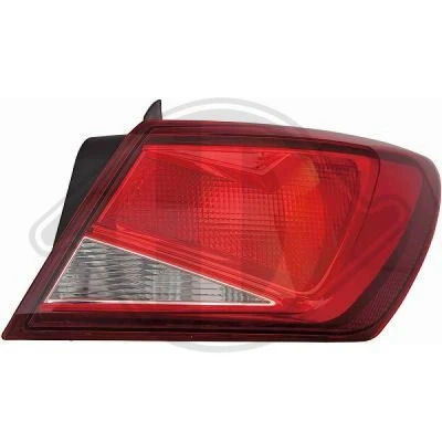 Kuva DIEDERICHS 7433290 Takavalot Oikea Uloin osa P21W, PY21W SEAT: Leon III Hatchback