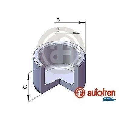 Kuva AUTOFREN SEINSA D025475 Jarrusatulan Mäntä 36 Taka akseli CITROEN