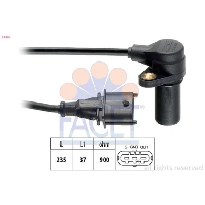 Kuva FACET 9.0326 Kampiakselin Asentotunnistin Made in Italy OE Equivalent OPEL: Astra G CC, H Caravan, Sedan, HONDA: CIVIC 7 Hatchback