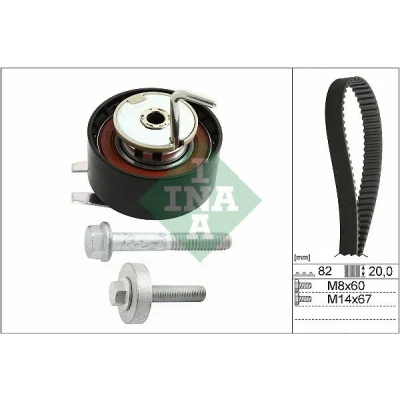 Kuva INA 530 0693 10 Jakohihnasarja 82 LAND ROVER: Range Rover Sport, Discovery 4