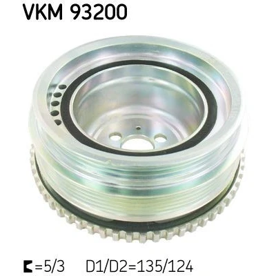 Kuva SKF VKM 93200 Kampiakselin Hihnapyörä 135 / 124 8
