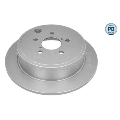 Kuva MEYLE 34 15 523 0006/PD Jarrulevyt Taka akseli 285,8 10 5 100 täysi Sinkki liuska pinnoite SUBARU: Forester III, Impreza III Hatchback, Outback IV