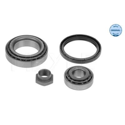 Kuva MEYLE 100 098 0028/S Pyöränlaakerit etuakseli molemminpuoleinen Asennusmateriaalilla ORIGINAL Quality 45,2 Kartiorullalaakeri