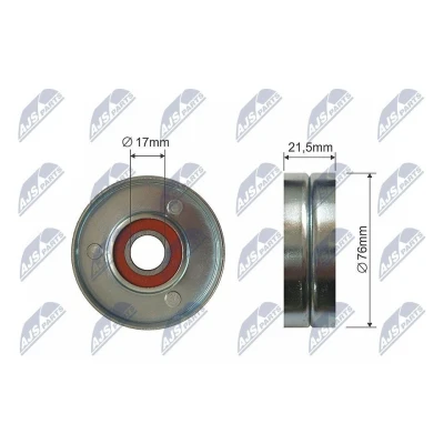 Kuva Kiristysrulla, moniurahihna AUDI, SKODA, VW OE 058 903 133 B, C, D
