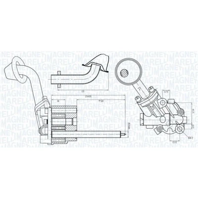 Kuva Öljypumppu SEAT, VW OE 027115105E, 049115105A, 055115105D