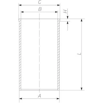 Kuva Sylinteriputki MAHLE ORIGINAL 227 WN 69 01