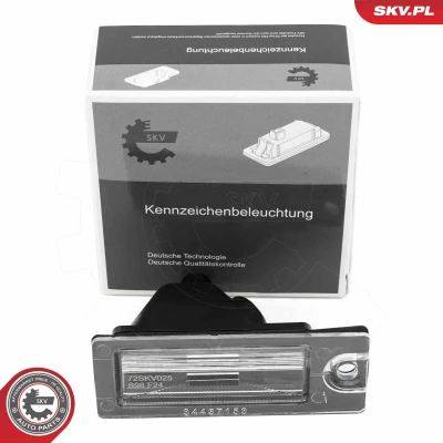 Kuva Rekisterikilven valo ESEN SKV 72SKV025