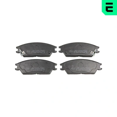 Kuva OPTIMAL BP 09680 Jarrupalat Etuakseli akustisella kulumavaroittimella HYUNDAI: Getz