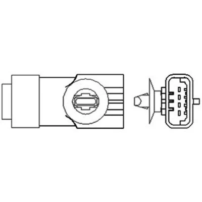 Kuva MAGNETI MARELLI 466016355006 Lambda Anturi Lämmitetty 4 RENAULT: LAGUNA 2 Grandtour, CLIO 2, MEGANE Kombi