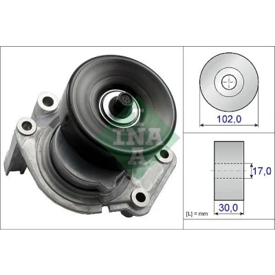 Kuva INA 534 0350 10 Kiristinvarsi, Moniurahihna LEXUS: LS I