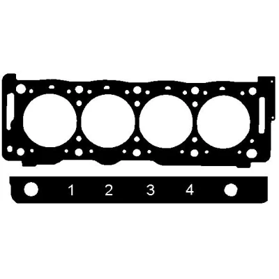 Kuva ELRING 147.041 Kannentiiviste 1,72 86 Metalli kerros tiiviste CITROËN: XM II Hatchback