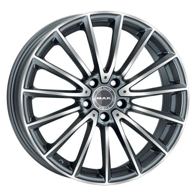 Kuva MAK Komet Gunmetal Machined Face 7.5x17 5/112 ET40 B66.6