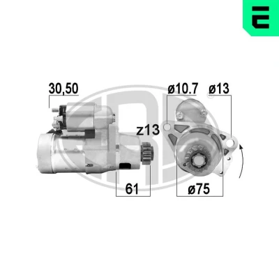 Kuva ERA 220845A Starttimoottori 12 1,4 13 NISSAN: X Trail