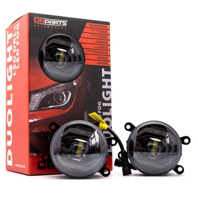 Kuva EINPARTS DUOLIGHT DL38 Sumuvalot Läpinäkyvä Edessä Johtosarjalla HONDA: ACCORD 8 Kombi, 8, CR V 4, FORD: FOCUS 3 Turnier