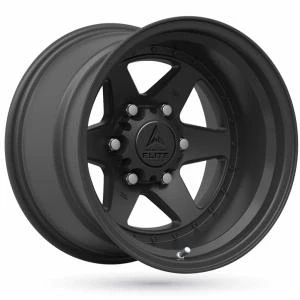 Kuva American Elite Victory MATT Black 8x16 6/139.7 ET 10 B110 Alumiinivanteet