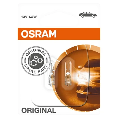 Kuva OSRAM ORIGINAL LINE 2721 02B Sisävalot W1,2W 12 1,2 VOLVO: V70 I, 850 Farmari