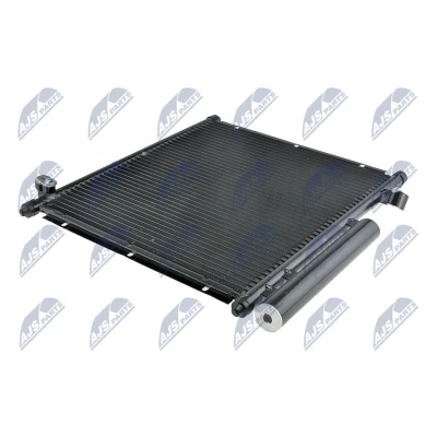 Kuva NTY CCS HD 015 Ilmastoinnin Lauhdutin Vedenerottimella Alumiini 373 HONDA: Jazz 2