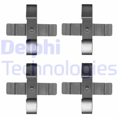 Kuva DELPHI LX0625 Tarvikesarja, Jarrupala VOLKSWAGEN: Touareg II, I, PORSCHE: Cayenne