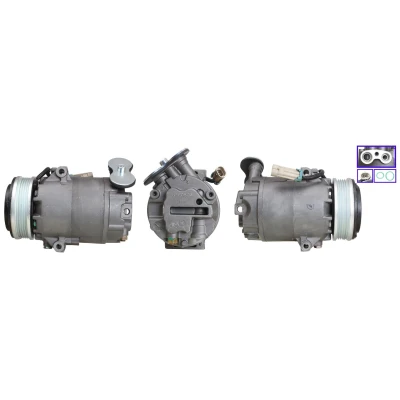 Kuva ELSTOCK 51 0066 Ilmastoinnin Kompressori PAG 46 R 134a Tiivisteillä OPEL: Astra G CC, Caravan