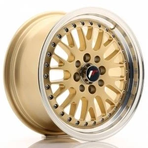 Kuva Japan Racing JR10 Gold Machined LIP 7x16 4/100 ET30 B67.1
