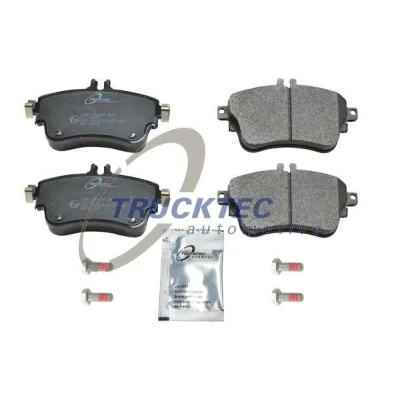 Kuva TRUCKTEC AUTOMOTIVE 02.35.431 Jarrupalat Etuakseli MERCEDES BENZ: A sarja, B sarja