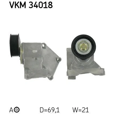 Kuva SKF VKM 34018 Kiristysrulla FORD: Focus Mk1 Farmari, Sedan