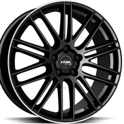 Kuva Rial KiboX Diam Black Lip Pol 9x20 5/112 ET52 B66.6