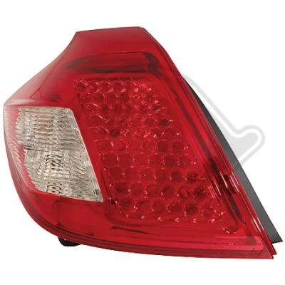 Kuva DIEDERICHS 6553191 Takavalot Vasen P21/5W, PY21W, W16W KIA: cee‘d I Hatchback