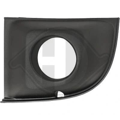 Kuva DIEDERICHS Priority Parts 3405049 Puskurin Ritilä reikä/reiät sumuvaloille Eteen, vasen FIAT: 500 Hatchback