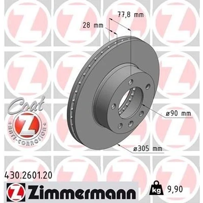 Kuva Jarrulevy, Etuakseli NISSAN, OPEL, RENAULT, VAUXHALL OE 4 403 038, 40206 00QAD, 7700 314 064