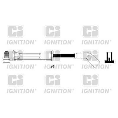 Kuva QUINTON HAZELL XC1234 Sytytysjohto RENAULT: CLIO 2