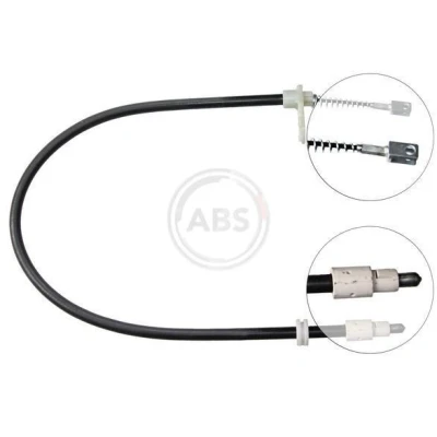 Kuva A.B.S. K16537 Käsijarruvaijeri 760 Levyjarru Oikean /vasemmanpuolinen ohjaus MERCEDES BENZ: SLK