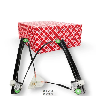 Kuva Febi Bilstein Lasinnostin Eteen, oikea Sähköinen Asennusmateriaalilla, Ilman sähkömoottoria 176300 VOLKSWAGEN: Polo IV Hatchback