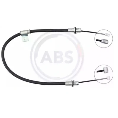 Kuva Vaijeri, käsijarru, Edessä JEEP COMMANDER, COMMANDER VAN, GRAND CHEROKEE III OE 68065503AA, K68065503AA