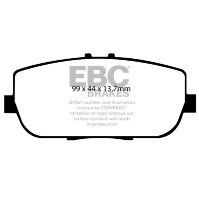 Kuva Jarrupalasarja, levyjarru EBC Brakes DP41775R