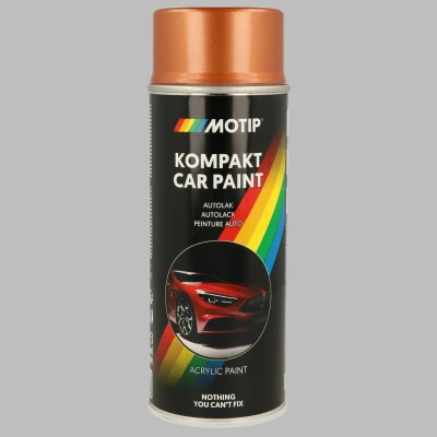 Kuva MOTIP 51950 Ajoneuvo yhdistelmämaali 400ml aerosoli Oranssi Kompakt white glossy 12 ml