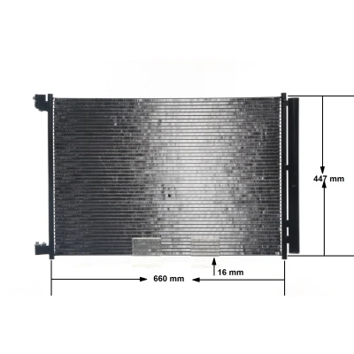 Kuva MAHLE ORIGINAL AC 412 000S Ilmastoinnin Lauhdutin Vedenerottimella 644, 660 MERCEDES BENZ: C sarja Sedan, GLC Coupe, T modell