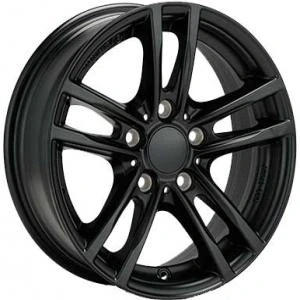 Kuva Rial X10 Racing Black 7.5x18 5/112 ET51 B57.1