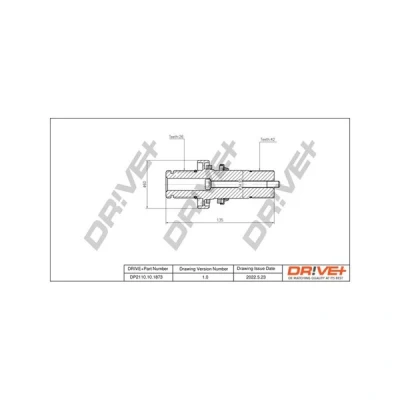 Kuva Dr!ve+ DP2110.10.1873 Vetonivel VOLKSWAGEN: Transporter 5, Multivan 5 (7HM, Bus