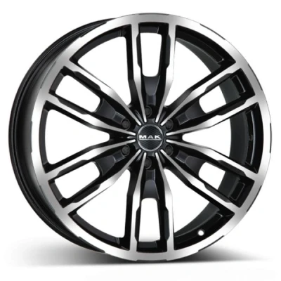 Kuva MAK Peak Black polished 9x20 6/139.7 ET55 B93.1