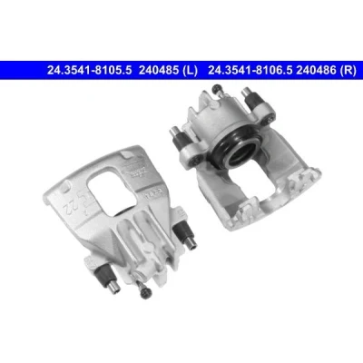 Kuva ATE 24.3541 8106.5 Jarrusatula Ilman pidikettä FORD: Focus Mk1 Sedan, Farmari, Hatchback