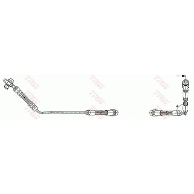 Kuva TRW PHD490 Jarruletku 510 M10x1 BMW: X5