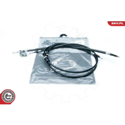 Kuva ESEN SKV 26SKV076 Käsijarruvaijeri Taakse, vasen, oikea 1577 / 1403x2mm OPEL: Astra G Caravan, Zafira A, CC