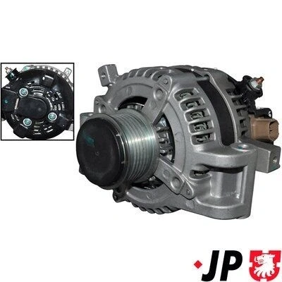 Kuva JP GROUP 4890100900 Laturi 14V 100A TOYOTA: Avensis II Station Wagon, III Farmari, Corolla Verso